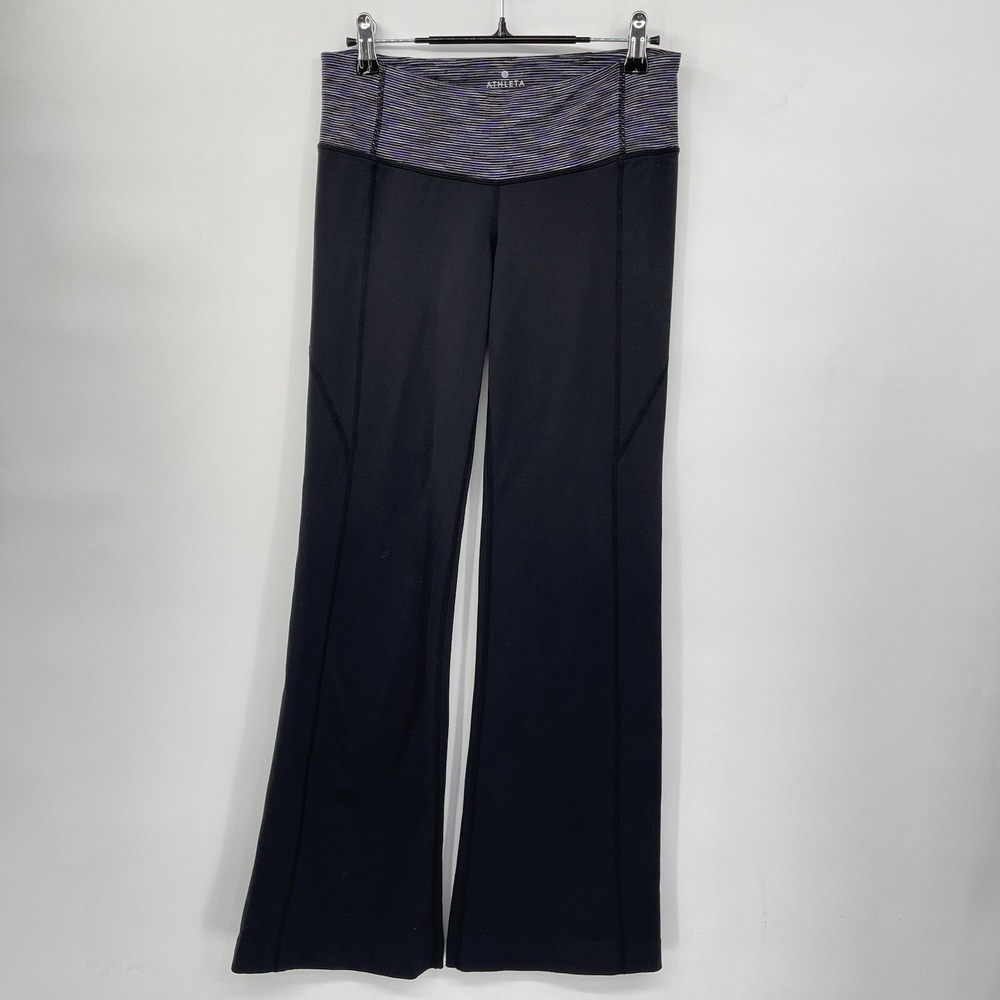 Athleta Athletic High Waist Workout Pants Hidden Pocket Size S